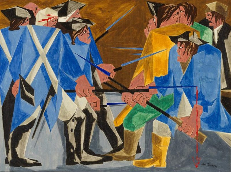 Jacob Lawrence painting missing for 60 years rediscovered 1 lawrence e1603406857661