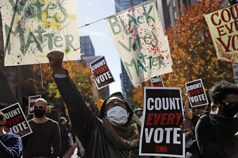 Black leaders greet Biden win, pledge to push for equality 1 AP20311737298811