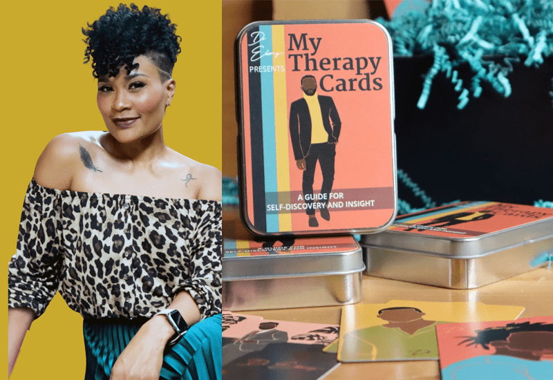 Psychologist Dr. Ebony Releases Groundbreaking Therapy Card Deck For Black Men 1 drebony