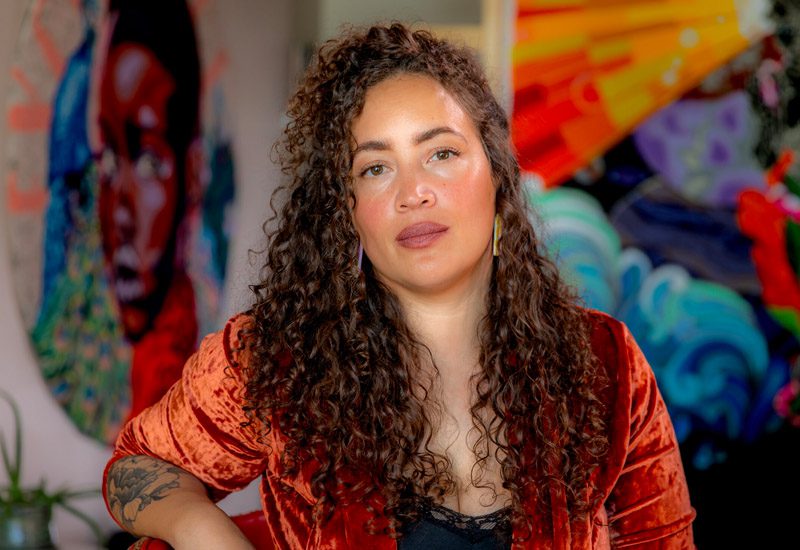 Simone Elizabeth Saunders’ Vibrant Textile Art Emanates Black Femininity 1 Untitled 1