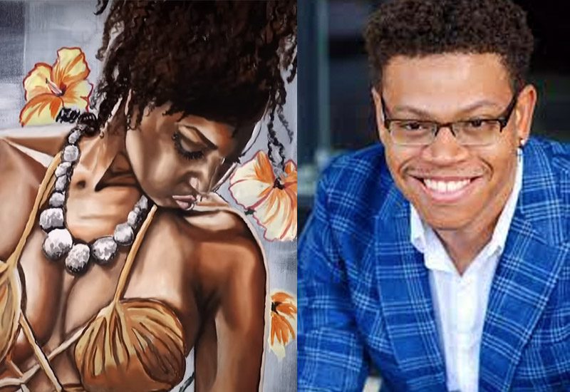Born Without Hands, Talented Artist Desmond Blair Creates Masterful Portraits 1 des