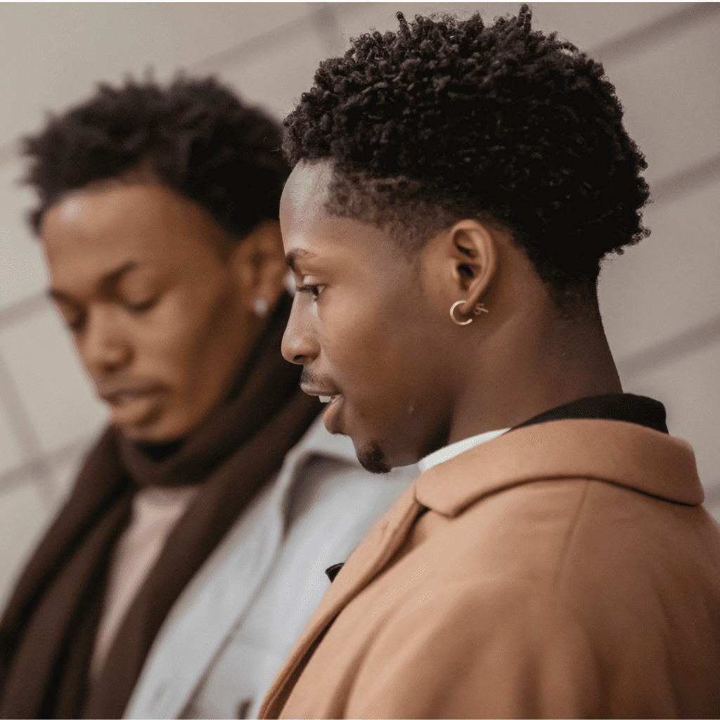 Mentorship: Supporting the Next Generation of Black Creatives 2 img of african american men