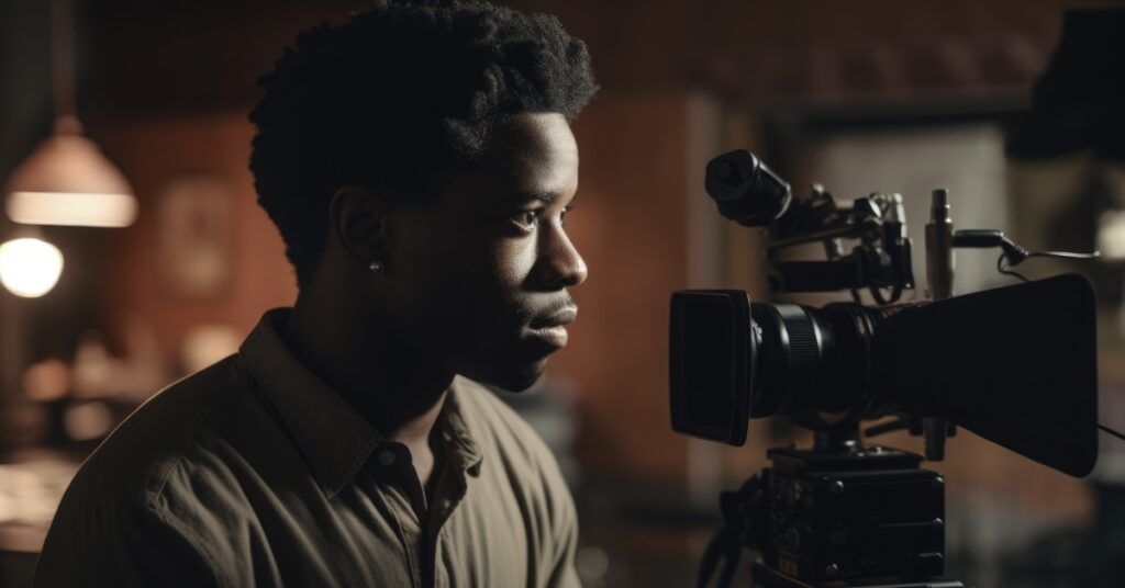 image of a filmmaker