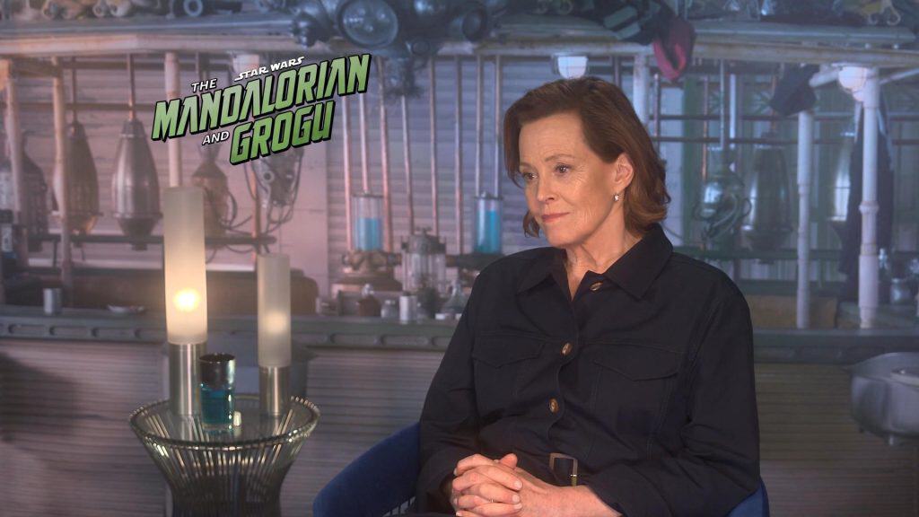 Star Wars - Mandalorian - Sigourney Weaver Interview - Credit: Walt Disney Pictures