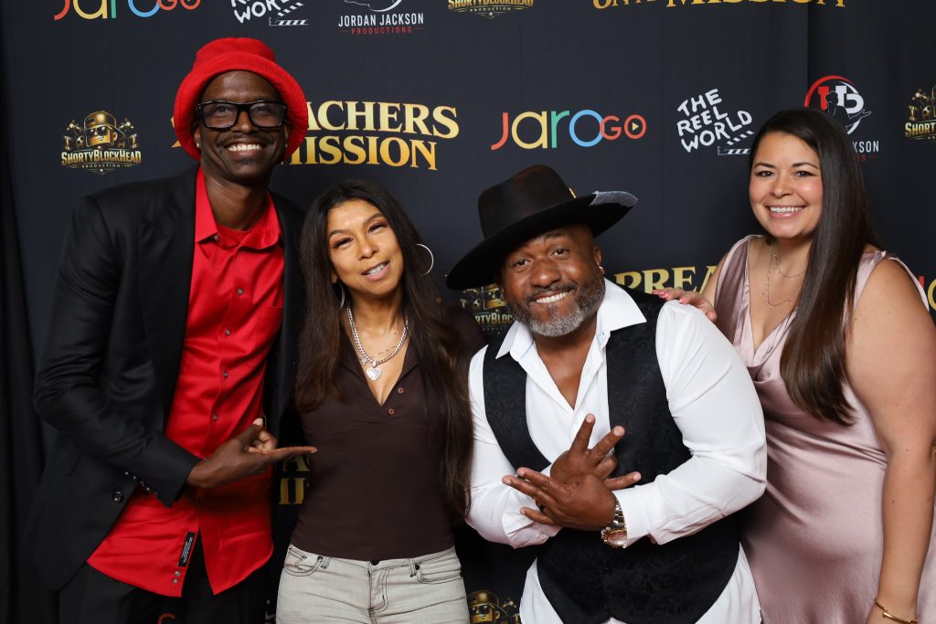 '2 Preachers On A Mission' Premiere Gets Eye-opening Welcome 46 2 Preachers Jordan Jackson Mike Bend red carpet ATL IMG 6926 X4