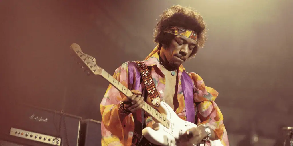 Jimi Hendrix in 1970 (Getty Images)