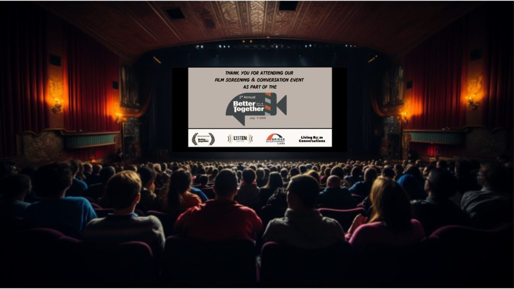 National 'Better Together Film Festival' artwork